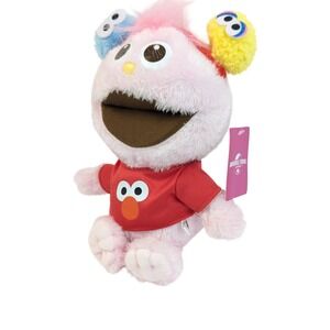 Sesame Street Moppy Plush Universal Studios Japan USJ Exclusive Pink Monster 10"